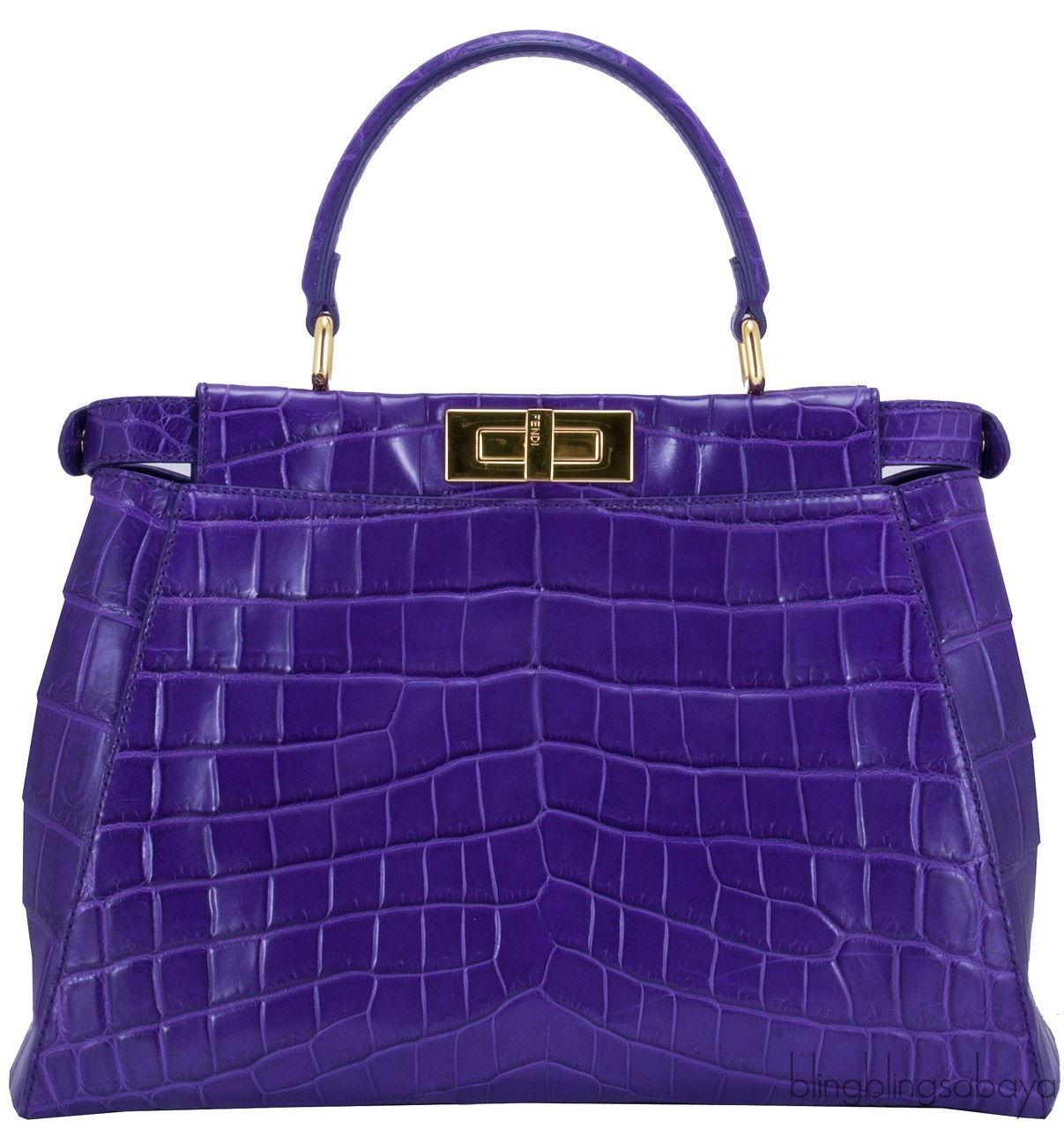 Purple Crocodile Peekaboo