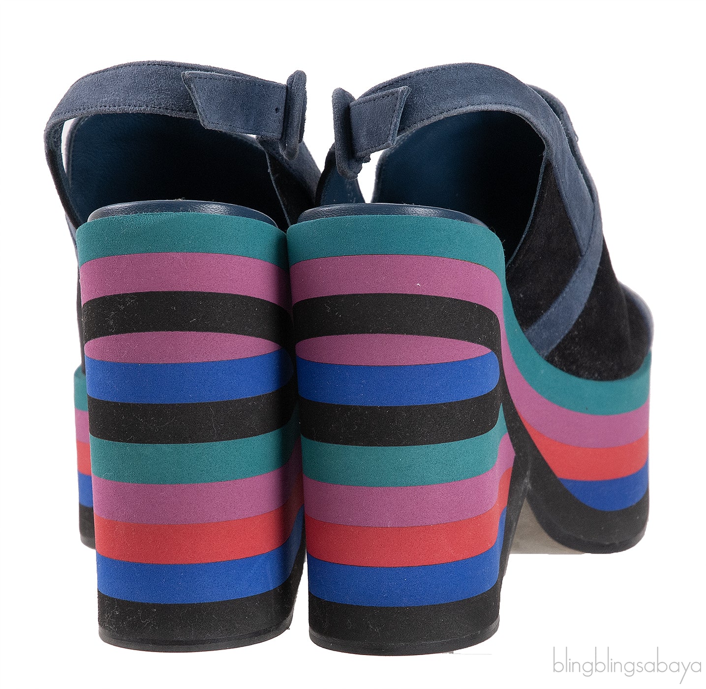 Hermes Black Suede Edgy 65 Sandals