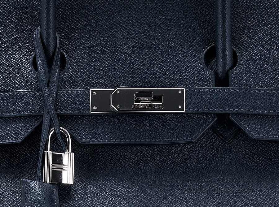 Birkin 36 HAC Blue Indigo Epsom