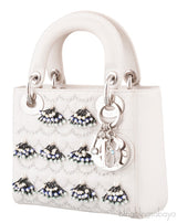 Lady Dior Mini Crystal Bead Embellished Bag