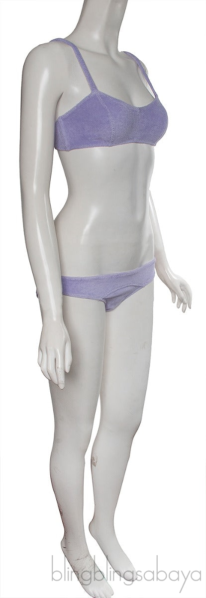 Lilac Stretch Bikini & Top