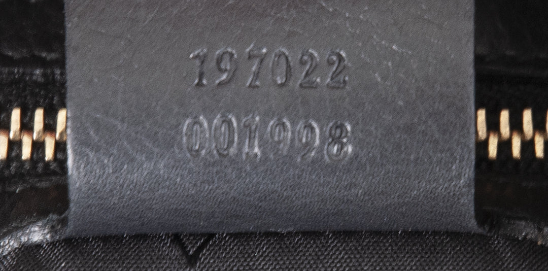 Hysteria Black Patent Leather Tote