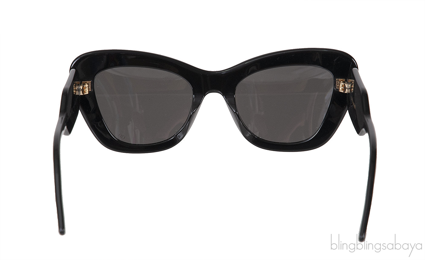 DiorBobby B1U Black Cat-eye Sunglasses