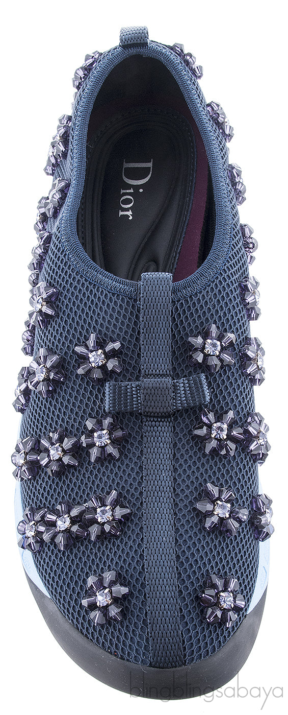 Dark Blue Dior Fushion Sneaker