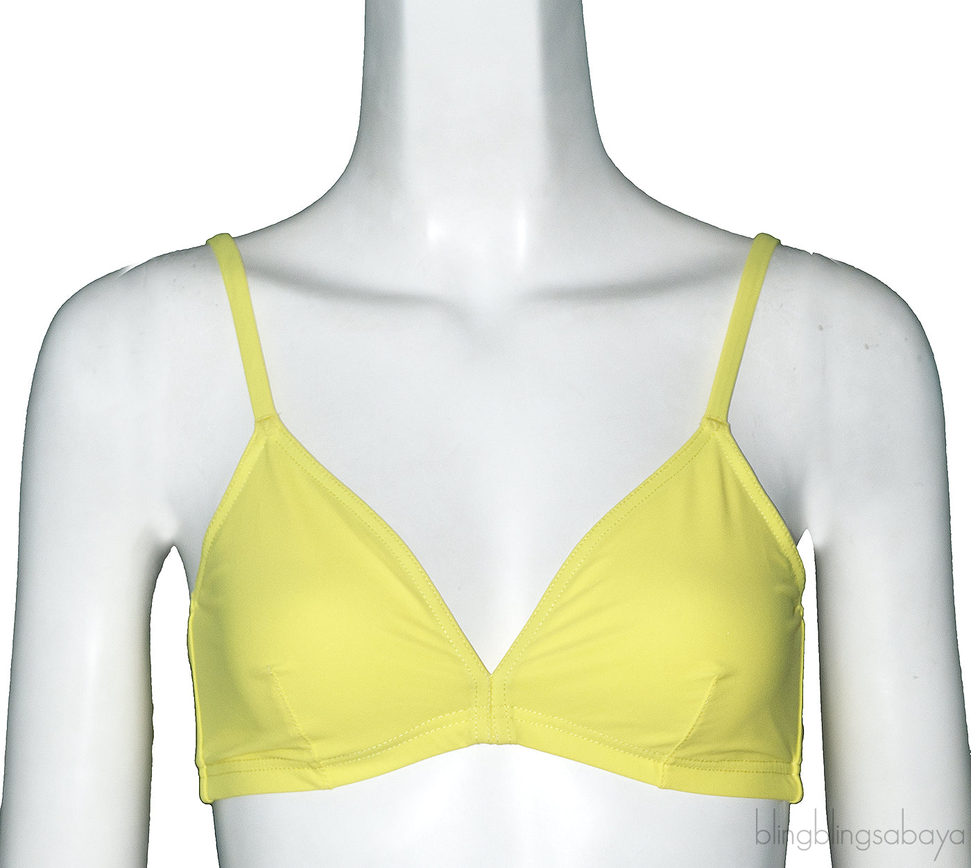 Bright Yellow Hampton and Trinity Bikini