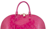 Alma GM Pink Monogram Vernis