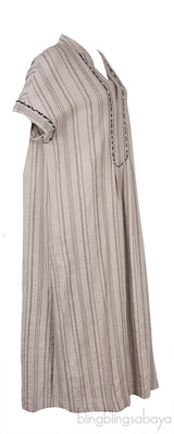 Katia Embroidered Linen Maxi Dress