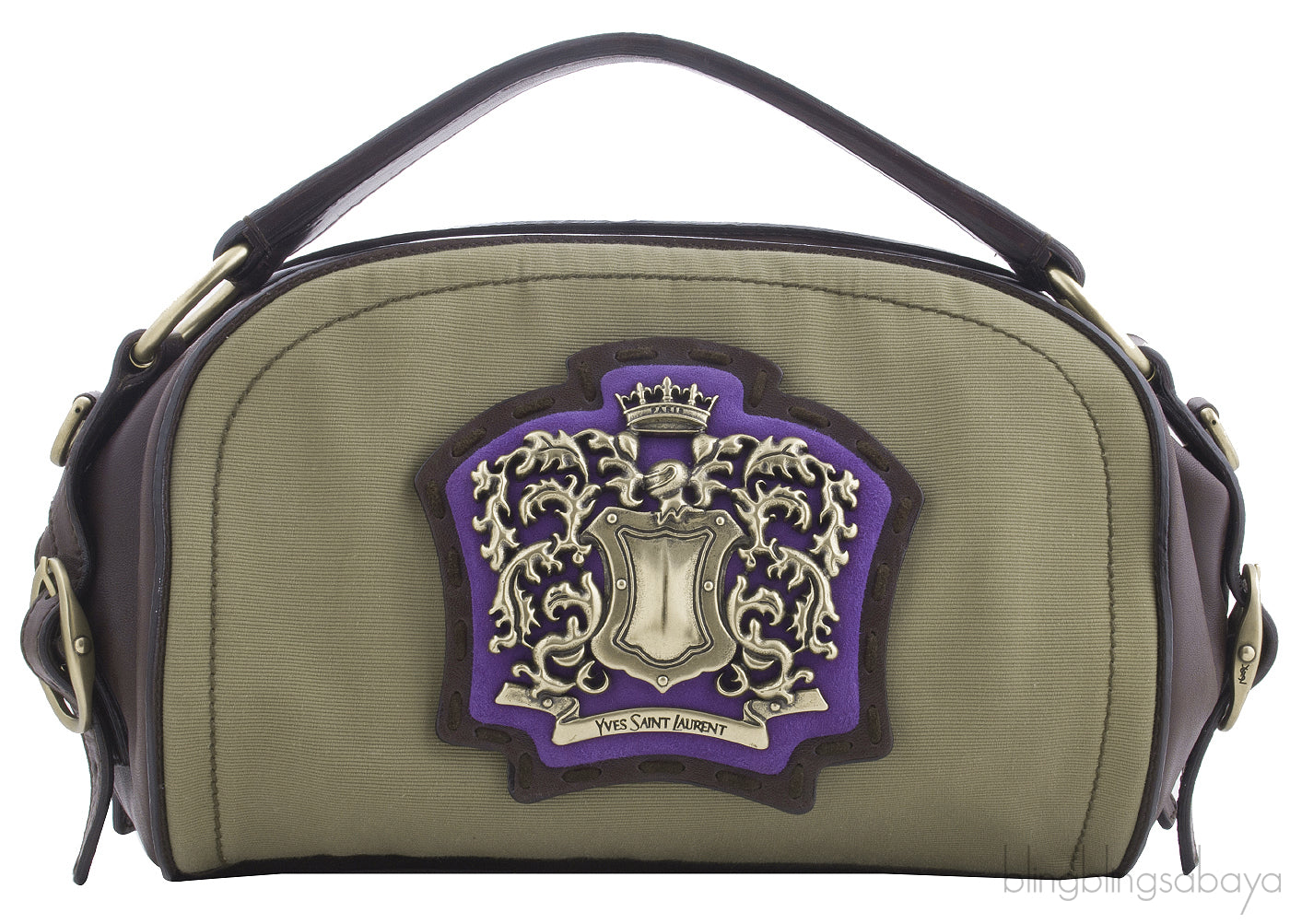 Textile Laiton Clutch*