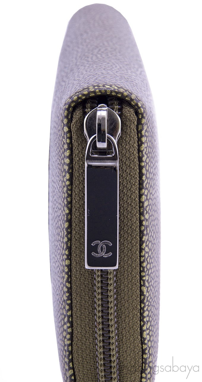 Caviar CC Zip Wallet