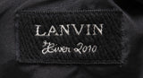 Lanvin Animal Print Long Sleeve Mini Dress