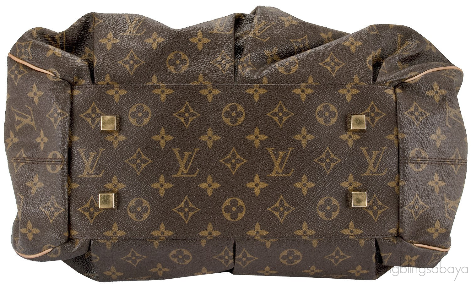 Irene Monogram Canvas Tote