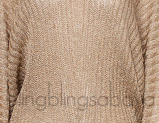 Metallic Brown Gold Stretch Dress