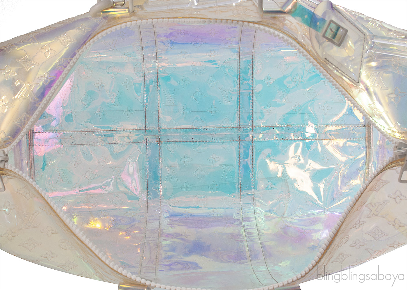 Louis Vuitton Monogram Prism Keepall Bandouliere 50