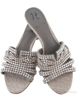 Galaxy Croc Embossed Sandals