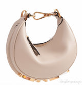 Nano Fendigraphy Grey Leather Charm