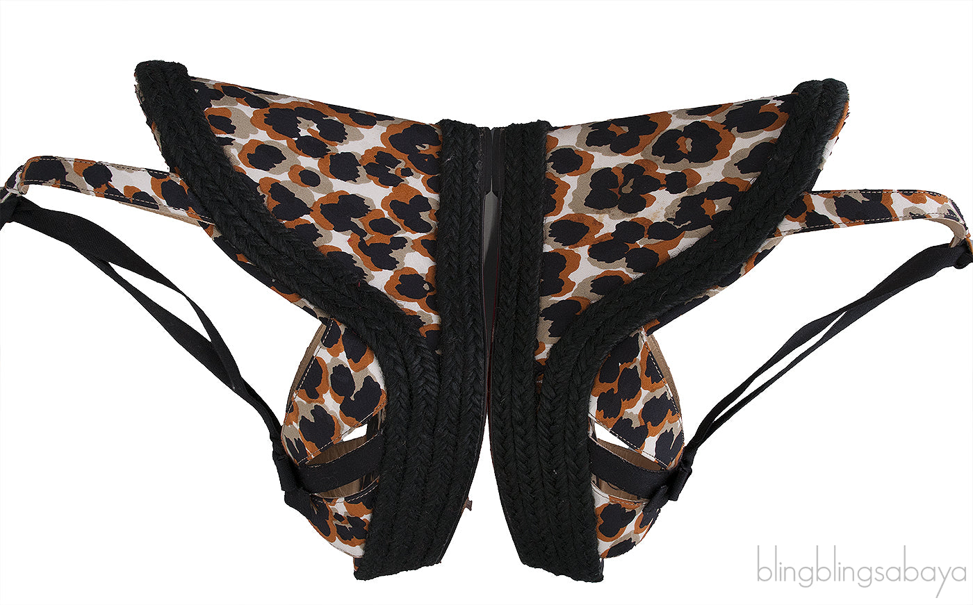 Isabelle Leopard Print Wedge