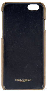 Crystal Embellished Beige Iphone Case