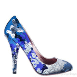 Multi-color Sequins Pump