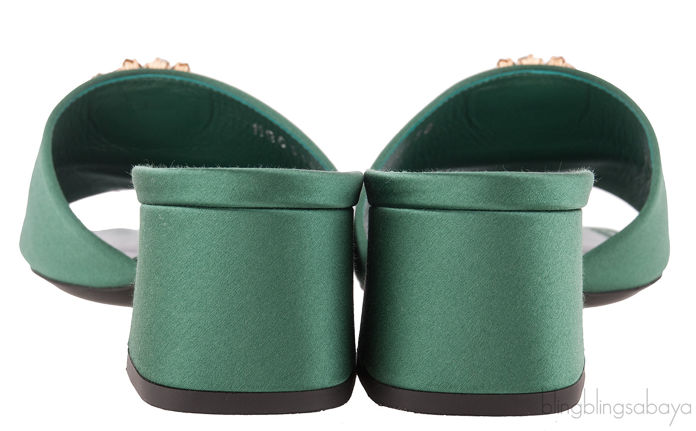 Madeleine Emerald Green Mule