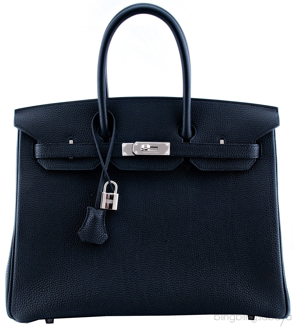 Birkin 35 Black Togo