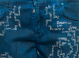 Blue Crystal Jeans
