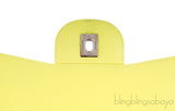 Caviar Jumbo Lime Single Flap Bag