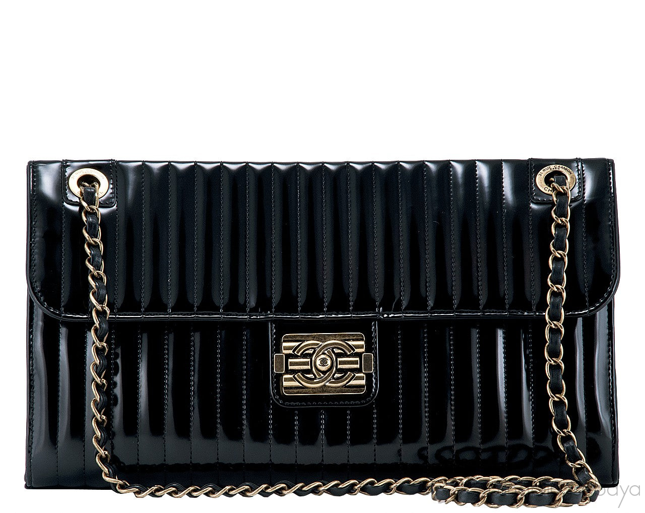 Black Quilted Boy Bag