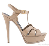 Tribute Nude Patent Heels