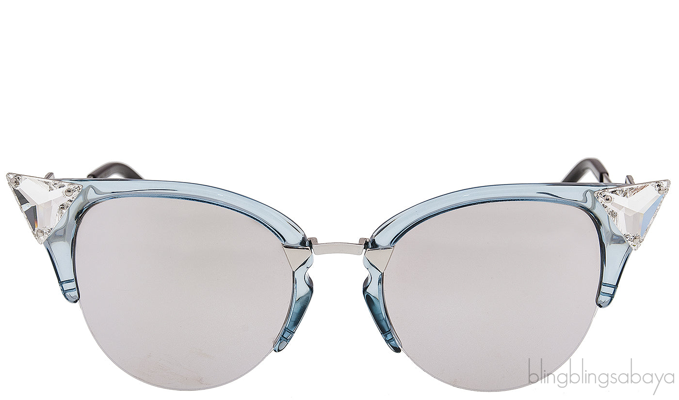FF0041/s Cat Eye Blue Sunglasses