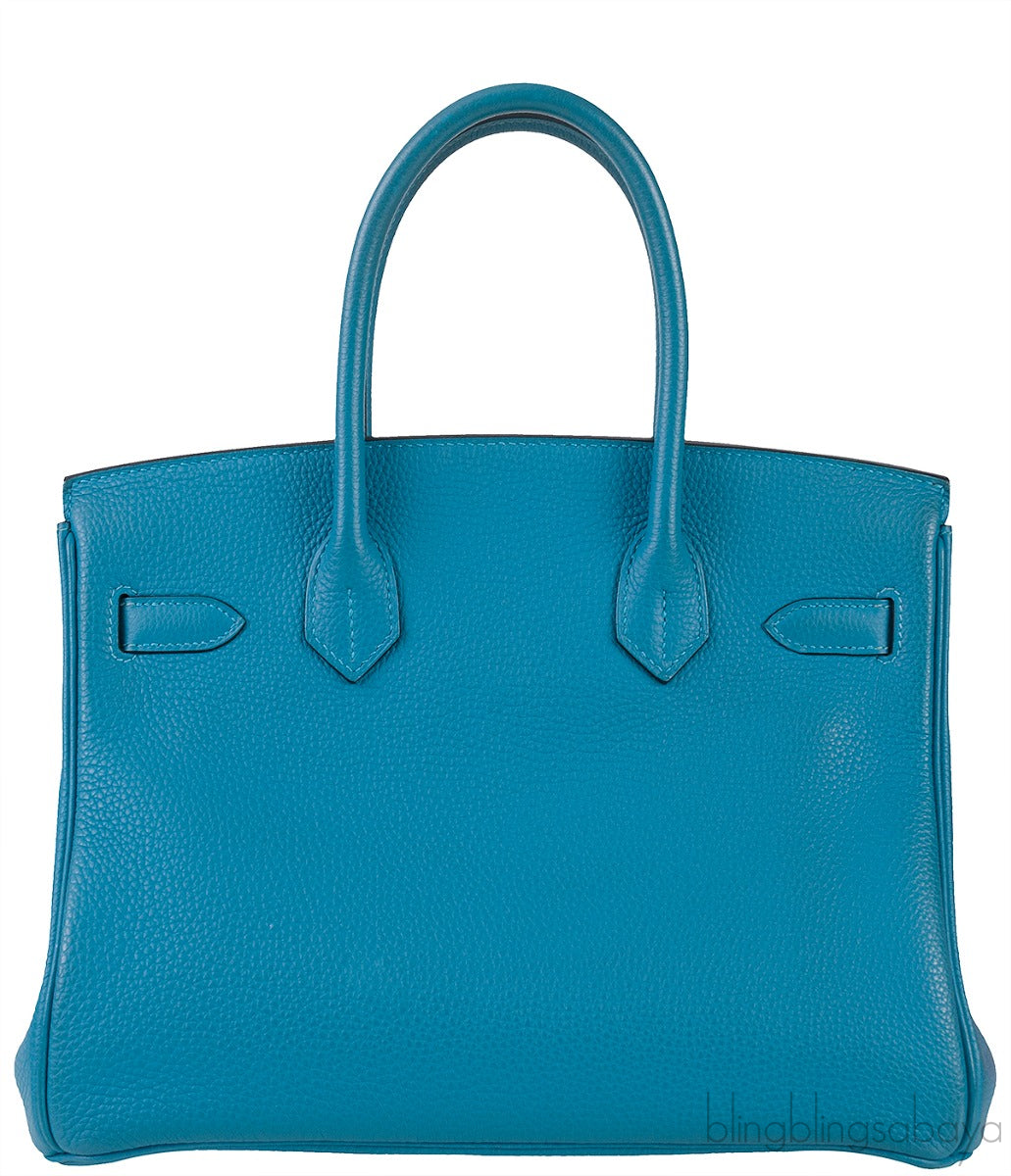 Birkin 30 Turquoise Togo GHW