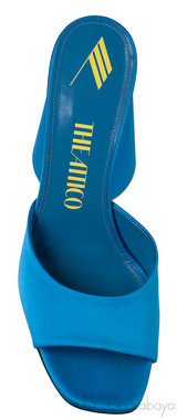 Attico Blue Luz Mule Sandals