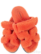 Orange Chypre Sandals