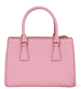 Pink Petal Galleria Saffiano Small Leather Bag