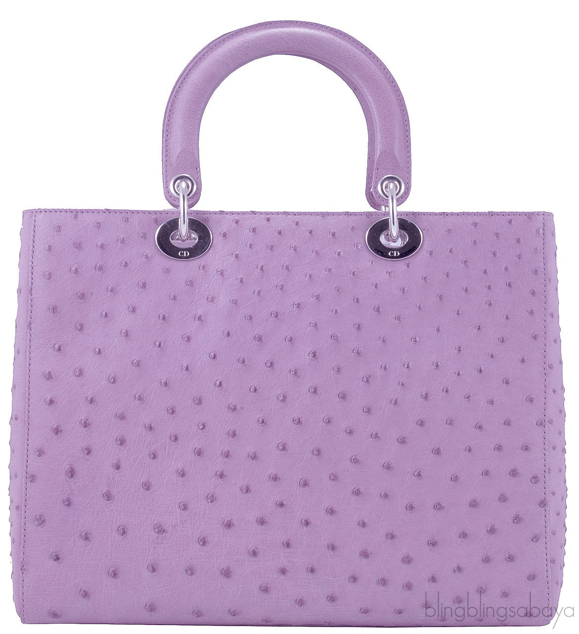 Lady Dior Lilac Ostrich