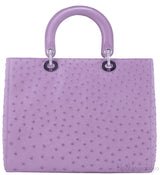 Lady Dior Lilac Ostrich