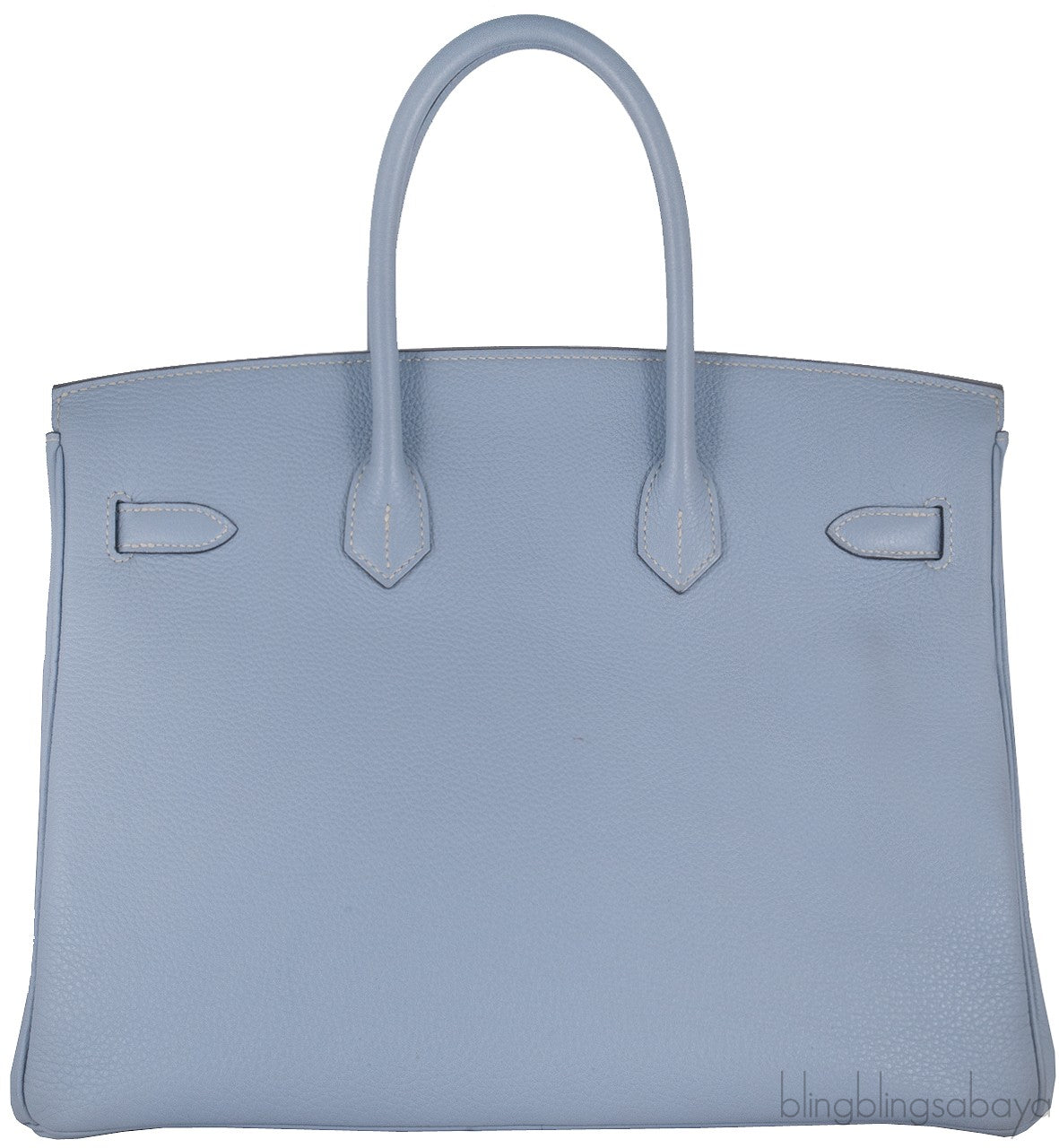 Birkin 35 Blue Lin Togo PHW