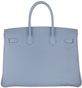 Birkin 35 Blue Lin Togo PHW