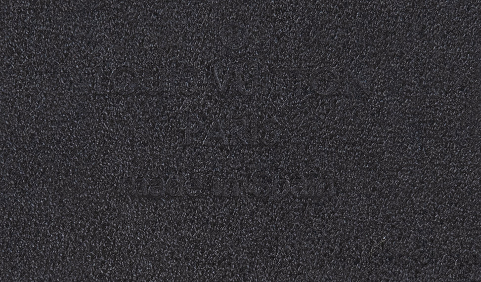 LV Initials 40 MM Matte Black Belt