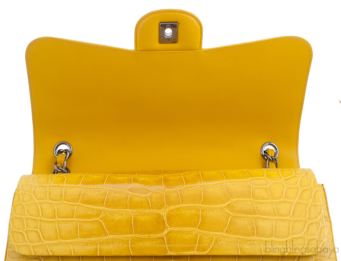 Yellow Crocodile Double Flap Jumbo