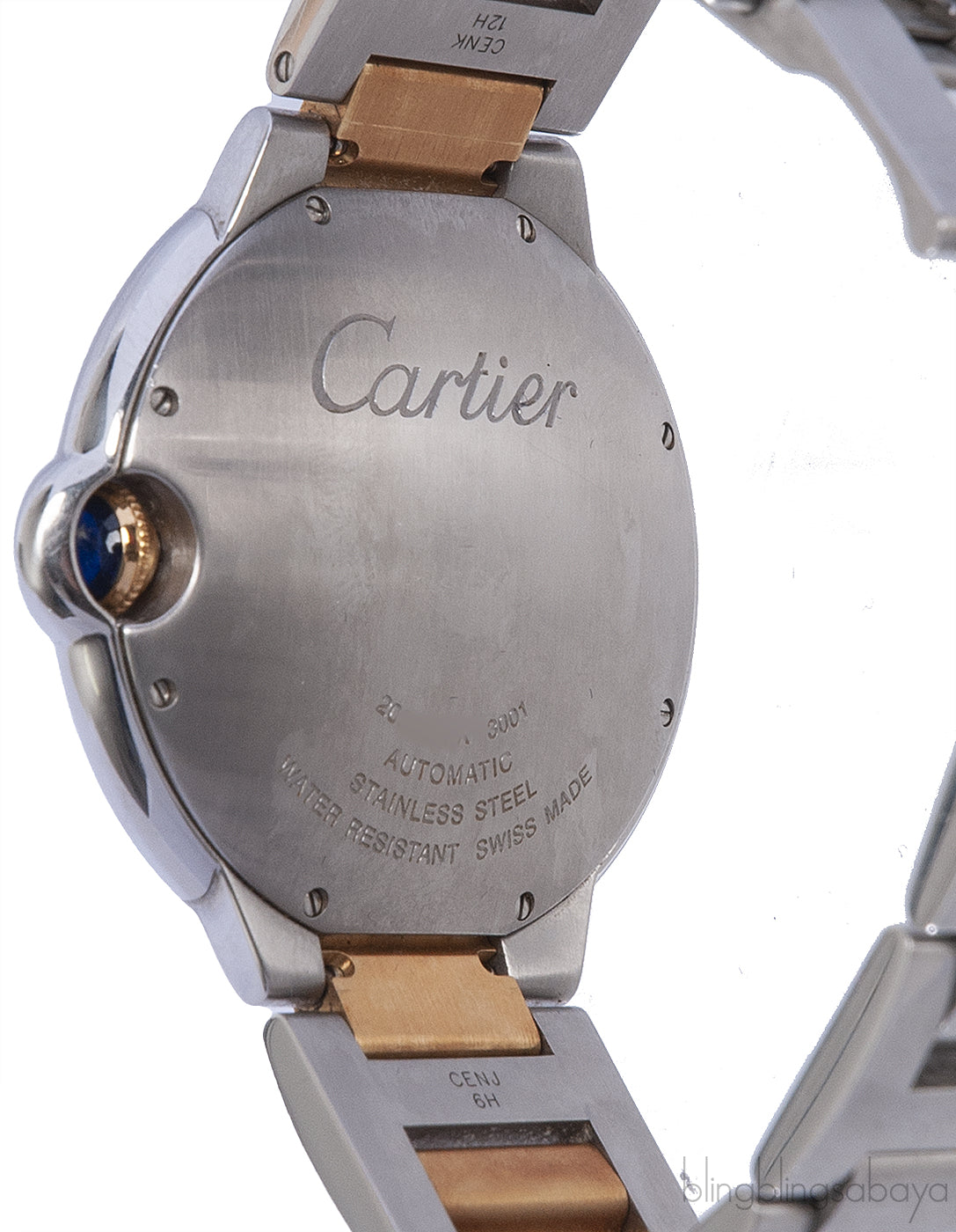 Cartier Ballon Bleu Yellow Gold & Steel