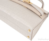 Kelly 20 Alligator Matte Beton GHW