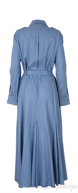 Blue Denim Shirt Dress