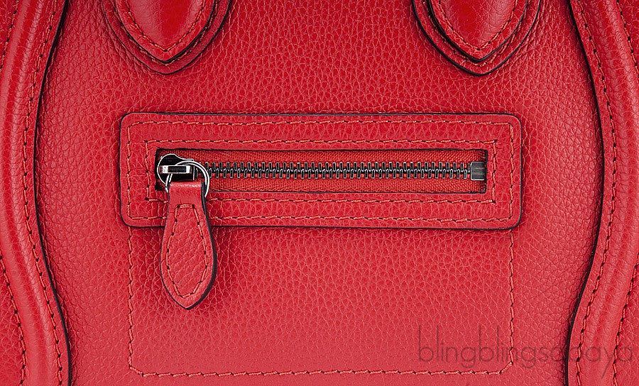 Nano Luggage Vermillon