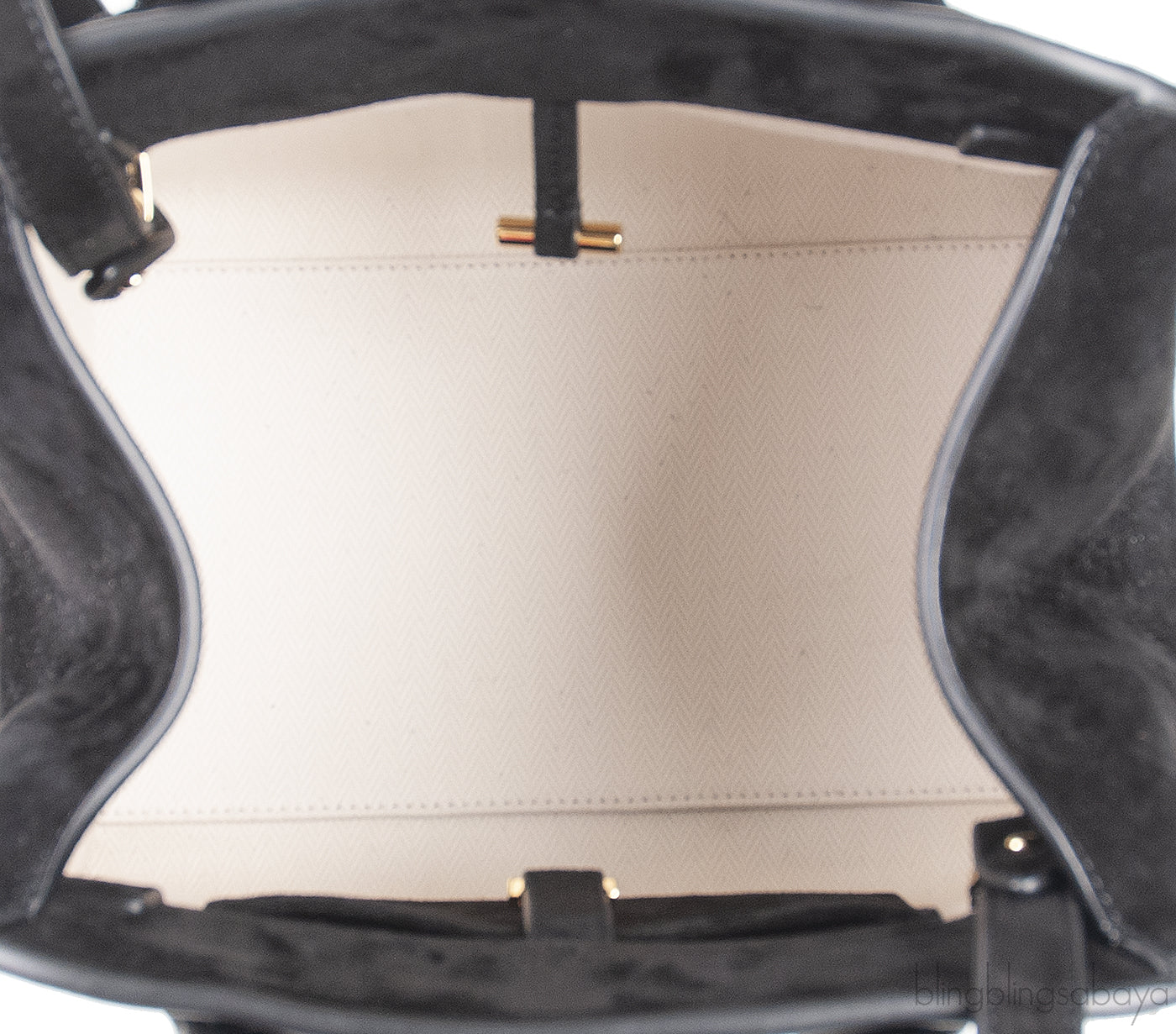 Soft Margaux 10 Black Suede Leather Bag
