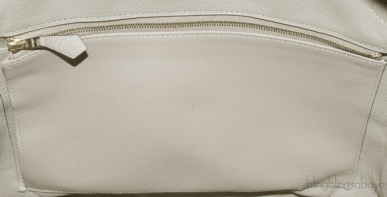 Birkin 35 Gris Tourterelle GHW