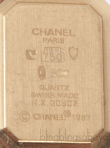 Chanel Premiere Yellow Gold 18k & Black Diamonds Watch