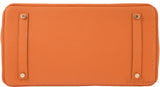 Birkin 35 Orange Togo GHW