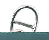 Egee Emerald Crocodile Clutch