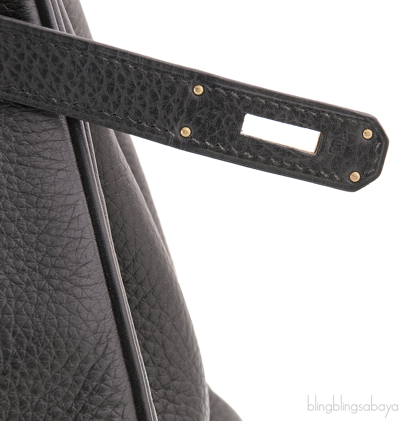 Birkin 35 Black Togo GHW