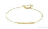 Skinny Short Bar Bracelet